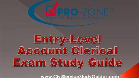 Full Download Account Clerk Exam Study Guide 