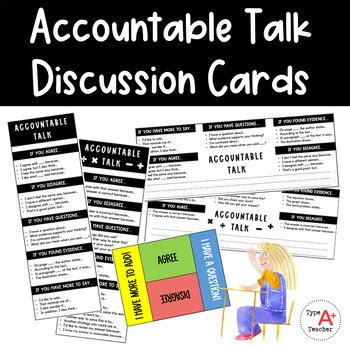 Accountable Talk Cards