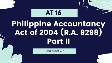 accountancy act of 2004 ra 9298