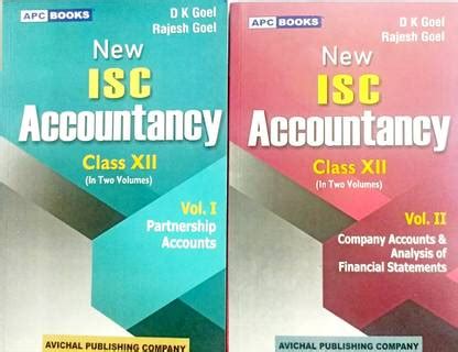 accountancy isc class xii