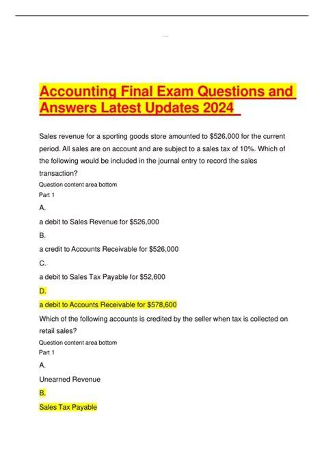 accounting 1120 question for final in slcc