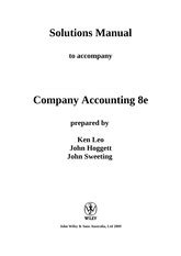 Accounting 8e Hoggett