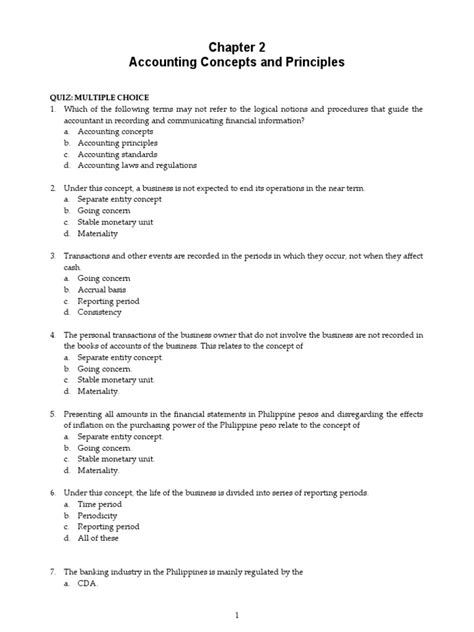 Accounting Chapter 2 Quiz