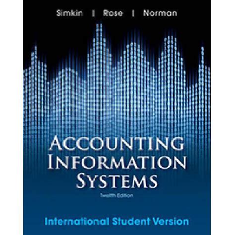 Accounting Information Systems Simkin
