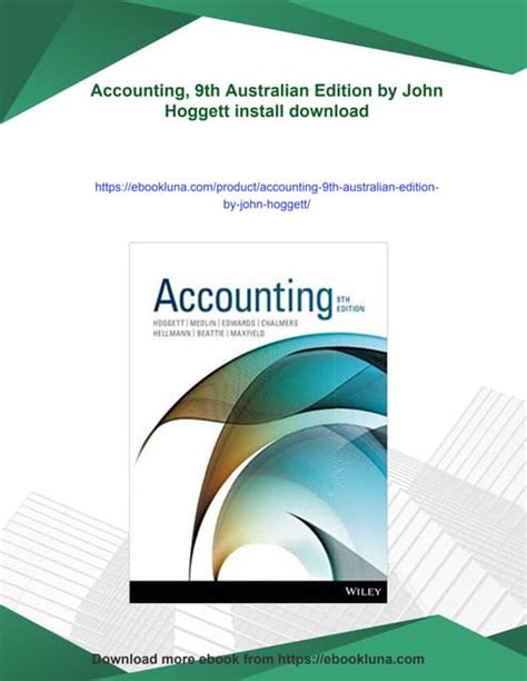 Accounting John Hoggett