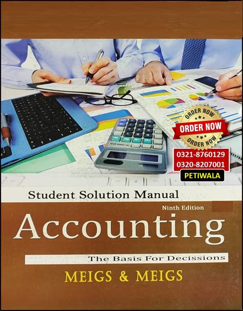 Accounting Meigs 9th Edition Solution