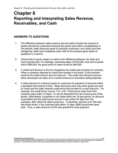 accounting principles chapter 6 solutions