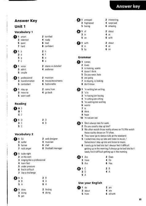 Accounting Test Answer Key