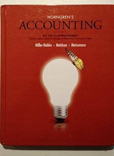 Full Download Accounting 122 Horngrens 