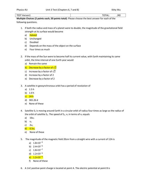 Read Accounting Chapter 4 Test Answers 