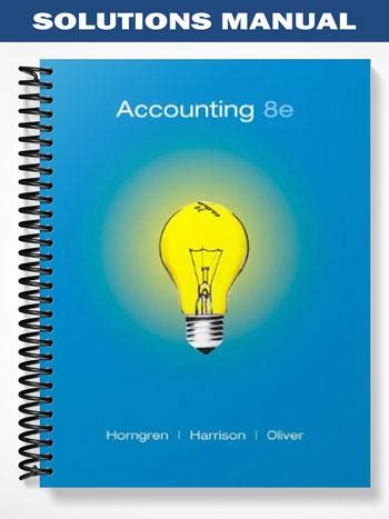 Read Online Accounting Horngren 8Th Edition Solutions Manual 