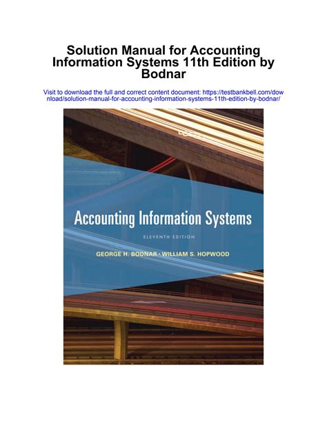 Read Accounting Information System 11Th Edition Exercises Solutions 