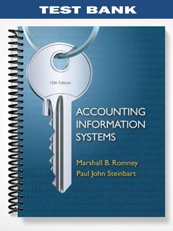 Read Online Accounting Information Systems Romney 12Th Edition International 