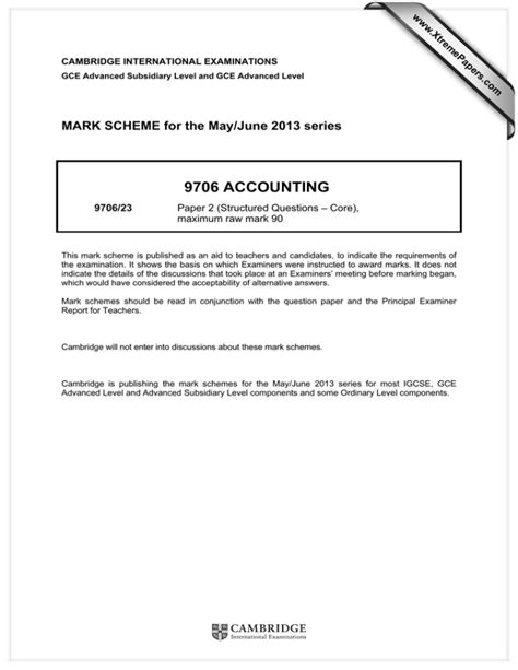Full Download Accounting Paper June 2013 2 9706 