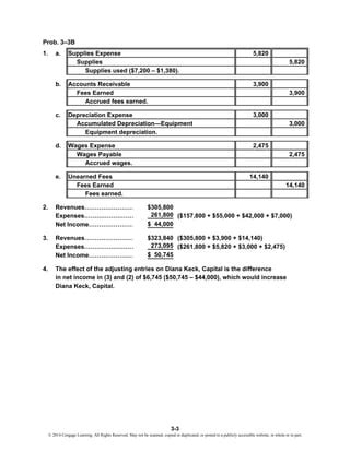 Full Download Accounting Principles 2 Cengage Homework Answers 