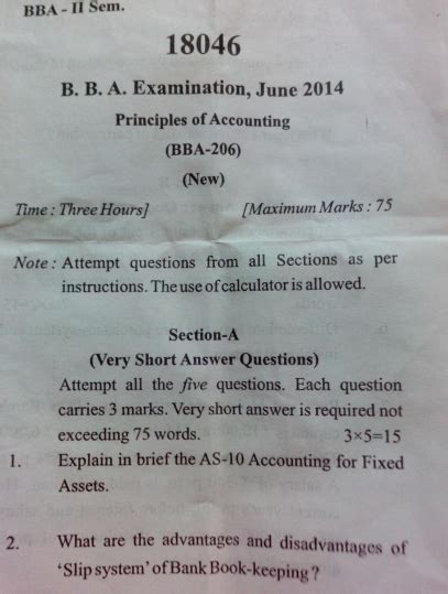 Read Accounting Question Paper For 2014 June 