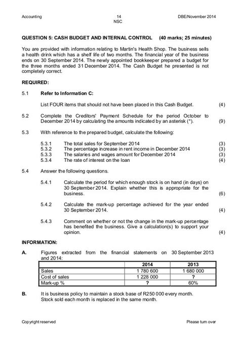 Full Download Accounting Question Papers Grade 12 2010 
