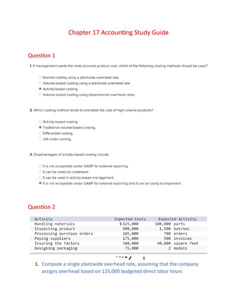 Read Accounting Study Guide 14 Answers 