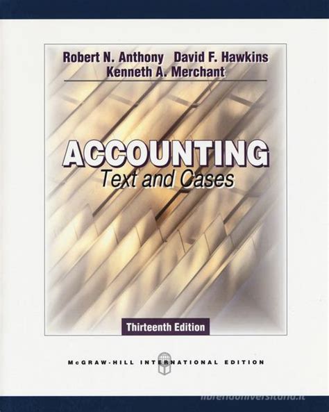 Read Accounting Text And Cases Anthony 