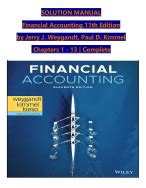 Download Accounting Weygt 11Th Edition Solutions Manual 