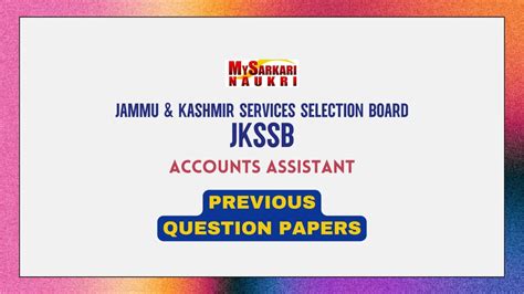 accounts assistant sample question