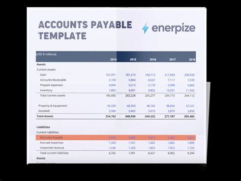 accounts payable accrual template
