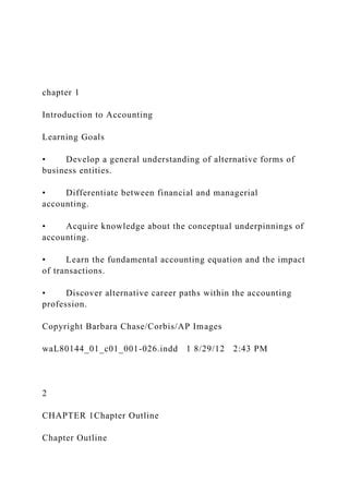 Read Online Accounts Chapter 01 Indd Education Schools Resources 