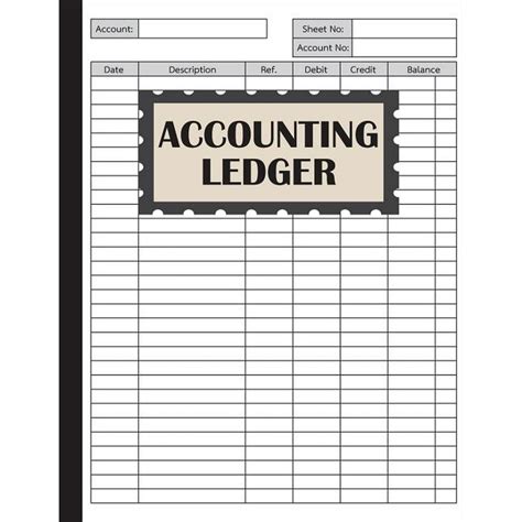 Download Accounts Journal Financial Records Accounting Bookkeeping Ledger Book Bookkeeping Workbook Blue Cover Volume 34 Accounts Journals 
