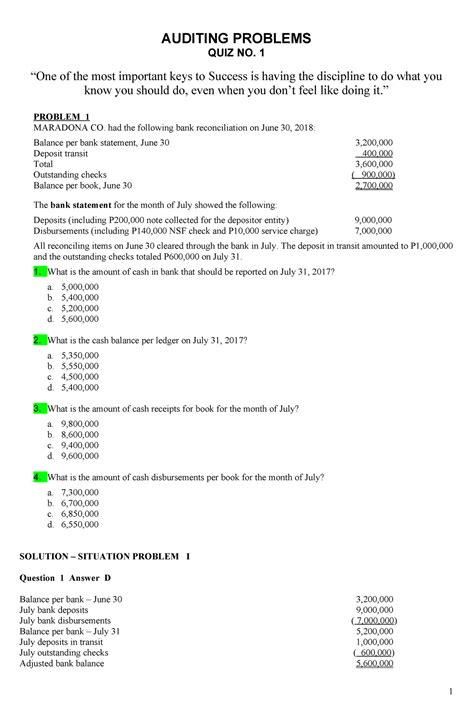 Full Download Accounts Receivable Testing Questions 