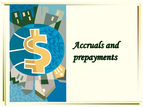 accrual and prepayment ppt file