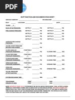 Accumulator Drawdown Test Form