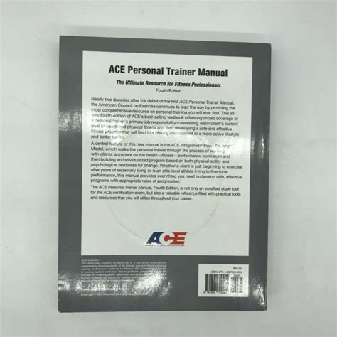 Ace Personal Trainer 4th Edition Set