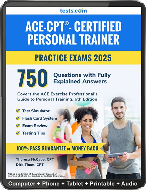 ace personal trainer practice exam