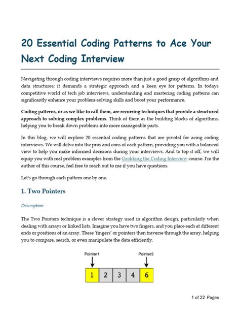 Ace Your Next Coding Inter By Learning Algorithms
