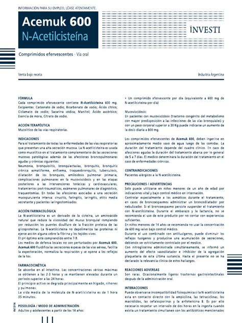 Acemuk 600 Prospecto