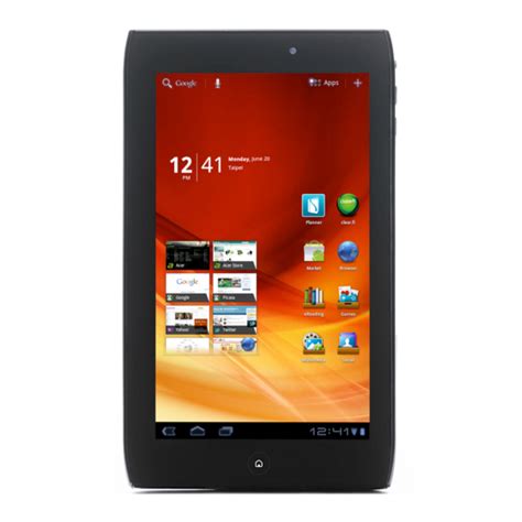 Download Acer A100 Tablet User Guide 