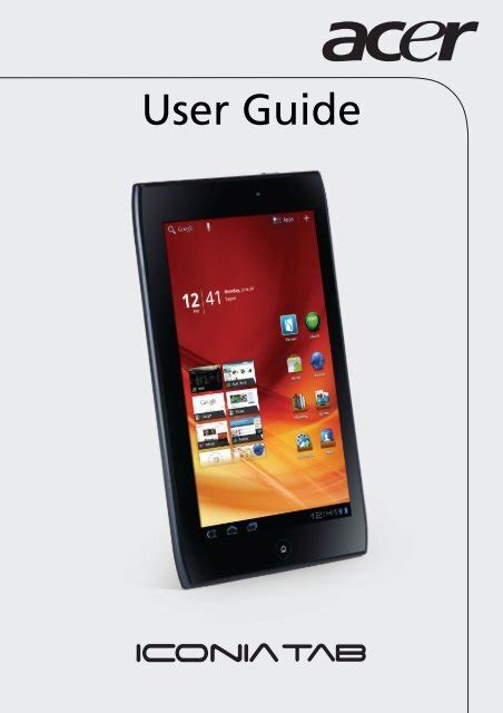 Full Download Acer A100 User Guide 