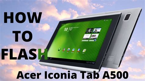 Read Acer Iconia A500 User Guide 