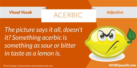 Acerbic Meaning