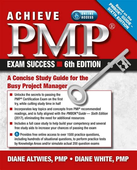 Download Achieve Pmp Exam Success A Concise Study Guide For The Busy Project Manager 