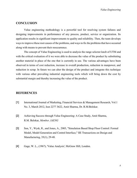 Read Online Achieving Success Through Value Engineering A Case Study 