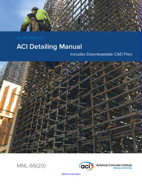 Full Download Aci Detailing Manual 2015 