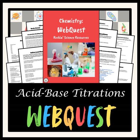 Acid Base Chemistry Webquest