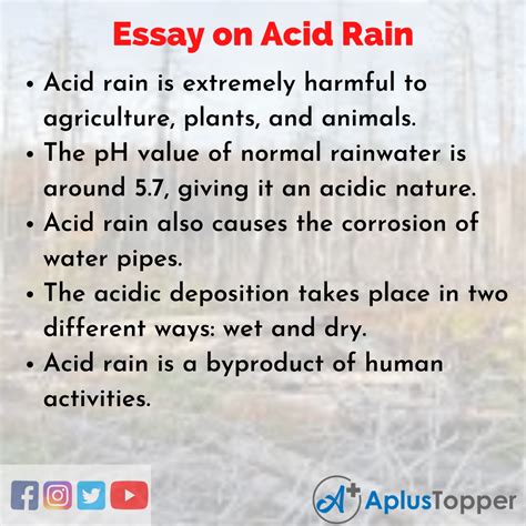 Acid Rain Essay Get 100 Authentic Papers With Ph And Acid Rain Worksheet - Ph And Acid Rain Worksheet