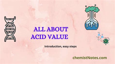 Acid Value Definition