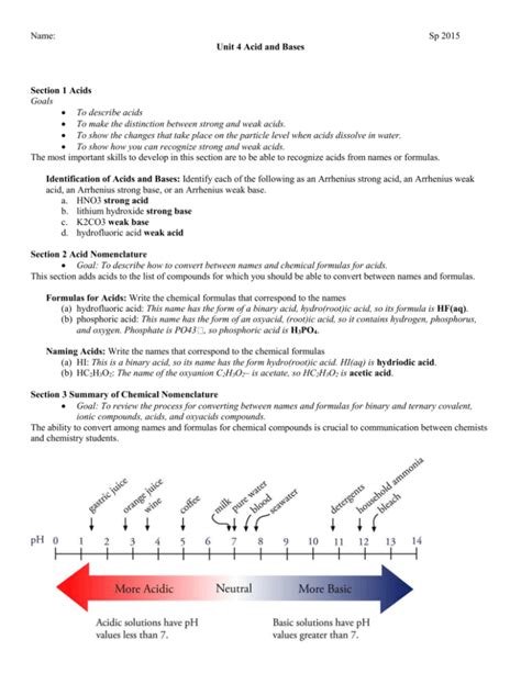 Full Download Acid And Bases Study Guide Ch 15 