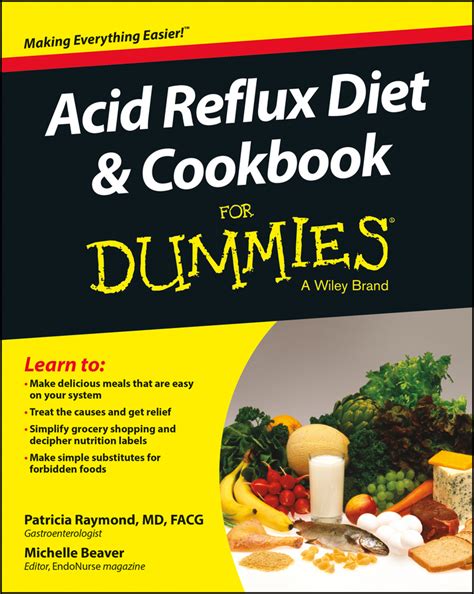 Read Acid Reflux Diet And Cookbook For Dummies 