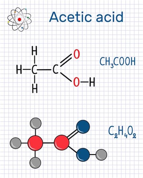 Acido Acetico Formula