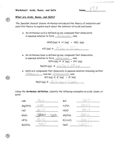 Acids And Bases 3 Worksheet Chemistry Libretexts Acid Base Reactions Worksheet - Acid Base Reactions Worksheet