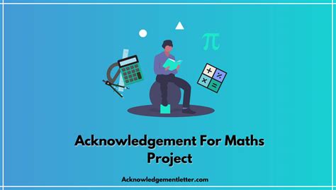 Acknowledgement Of Maths